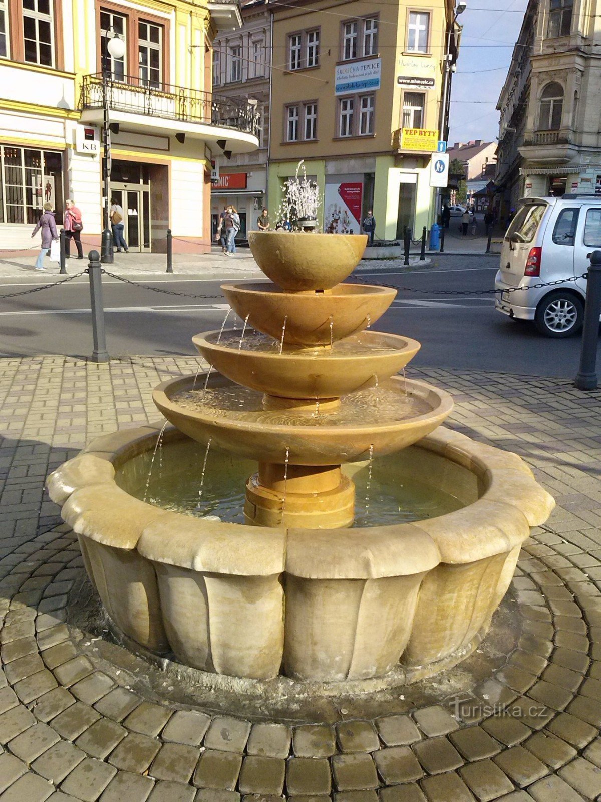 2. Fountain near the theater