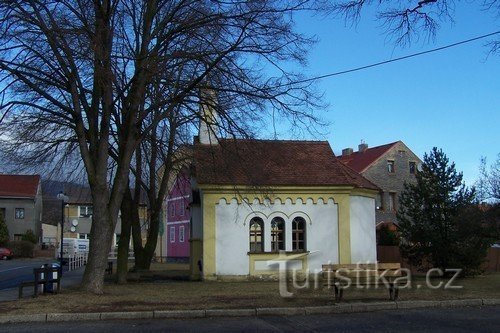 2. Kapelle St. Antonín auf dem Stadtplatz in Proboštov