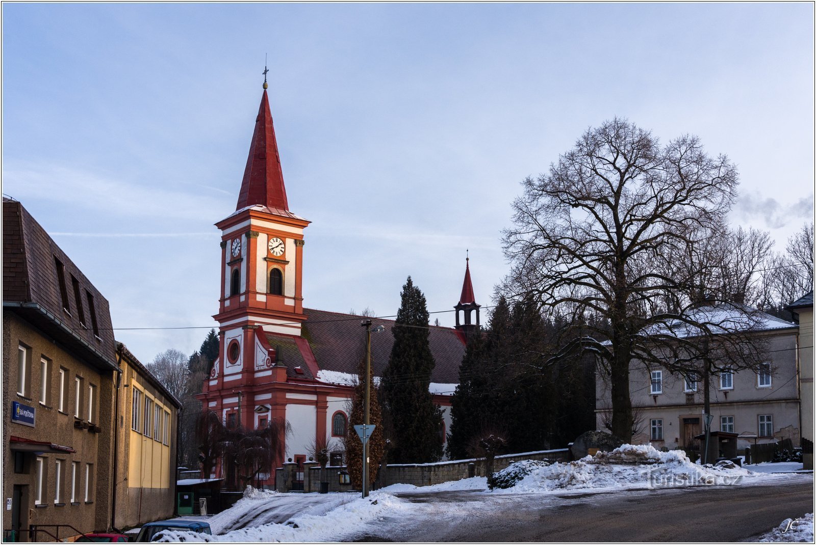 2-kerk van St. Václav in Machov