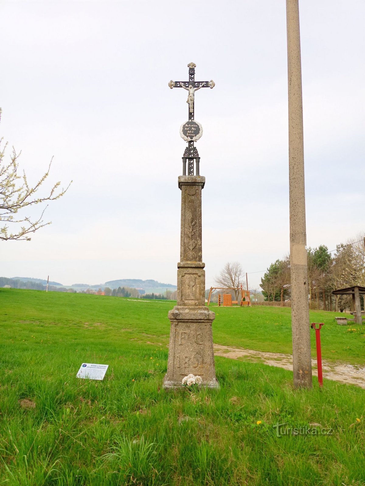 2. Cross from 1861 in Kamenice