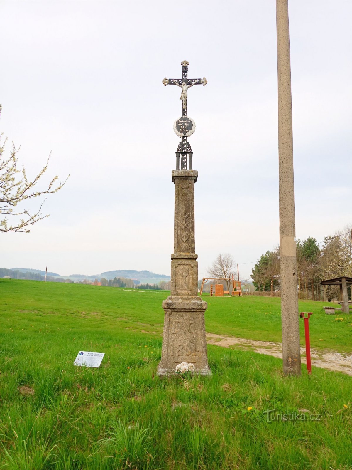 2. Kreuz von 1861 in Kamenice