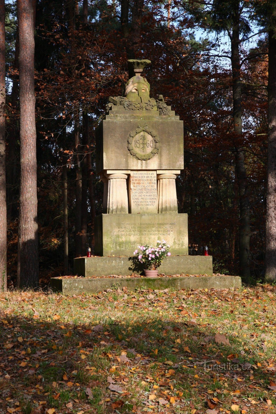 2-Denkmal für die Gefallenen des Preußisch-Österreichischen Krieges 1866 in Prachov