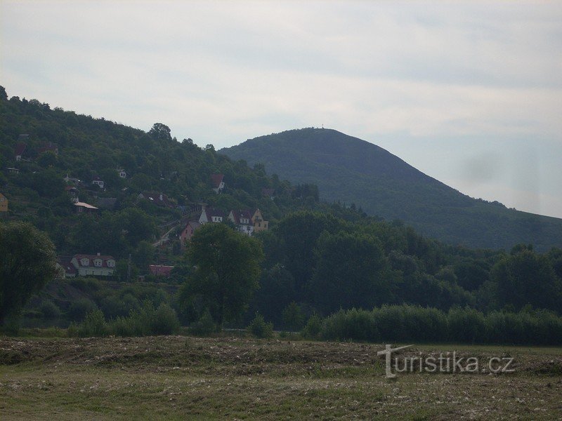 2.View of Radobyl Hill