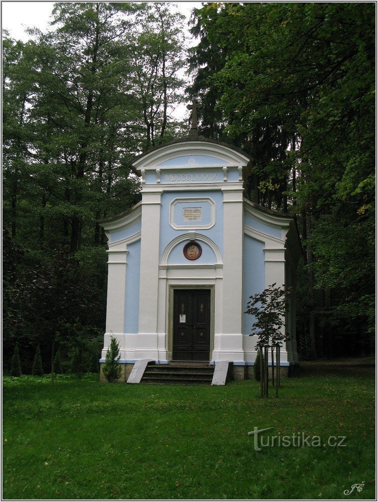 2-pilgrimsrejsested Dřížna, kapel af Jomfru Marias himmelfart
