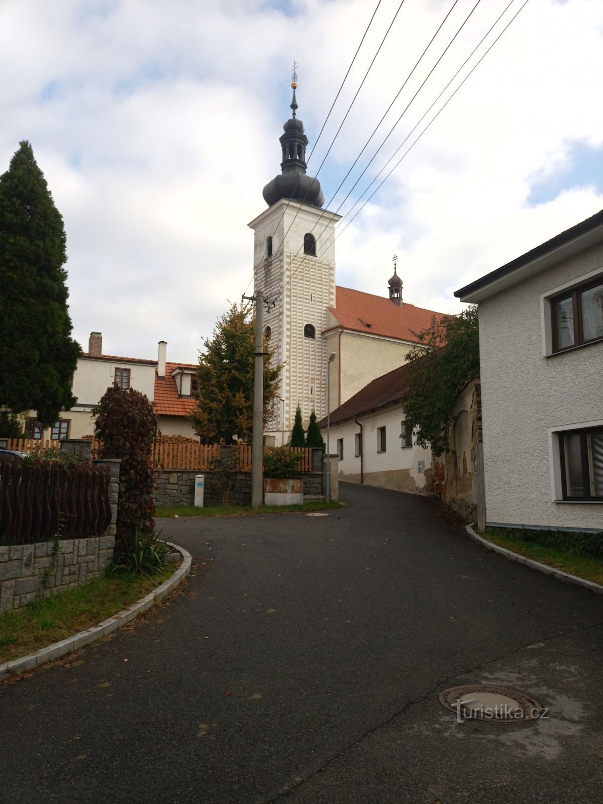 2. Prčice Church of St. Lawrence from about the 12th century