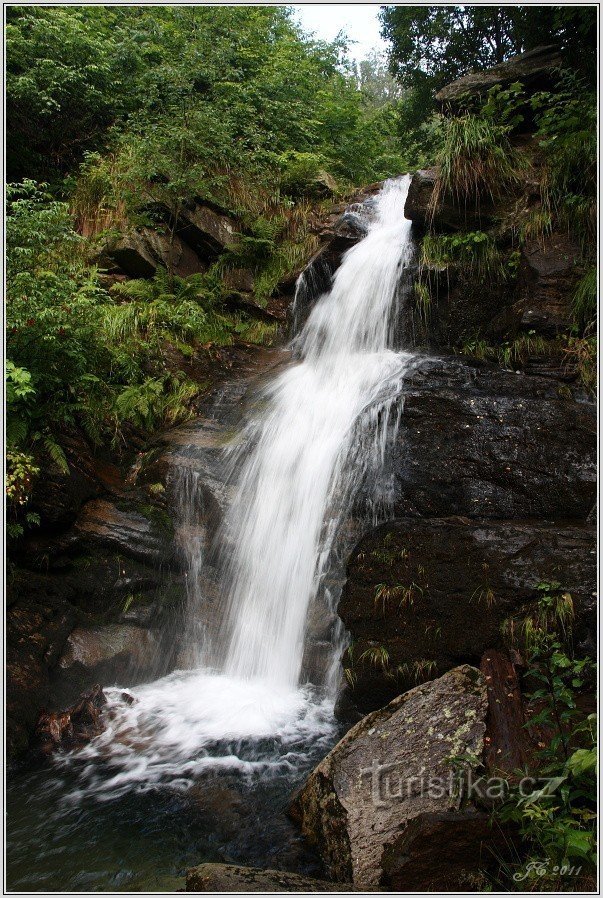 2-Waterfall on Borový potok