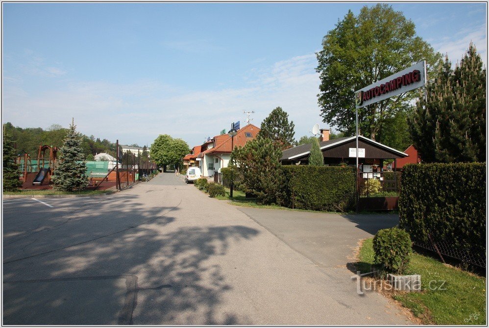 2-Žamberk, near the swimming pool