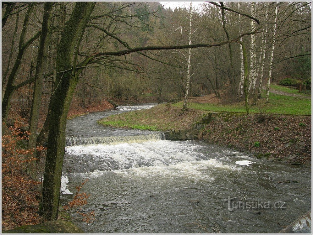 2-Zlatý potok på kanten af ​​Hedvičina údolí