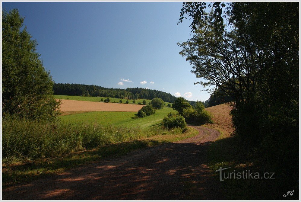 3-The way to Buková hora