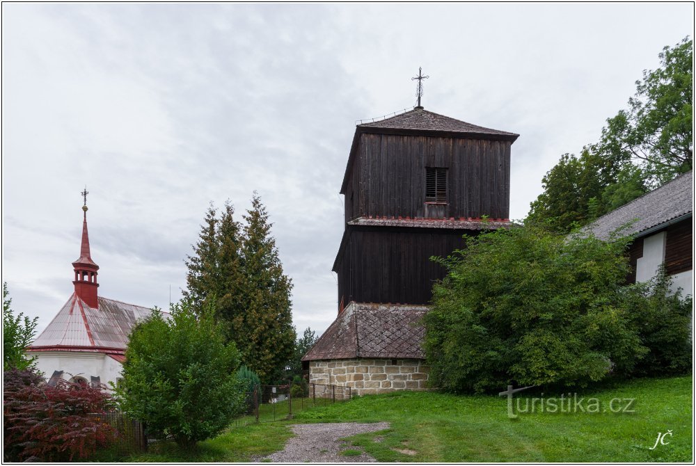 3-Mladějov, hölzerner Glockenturm