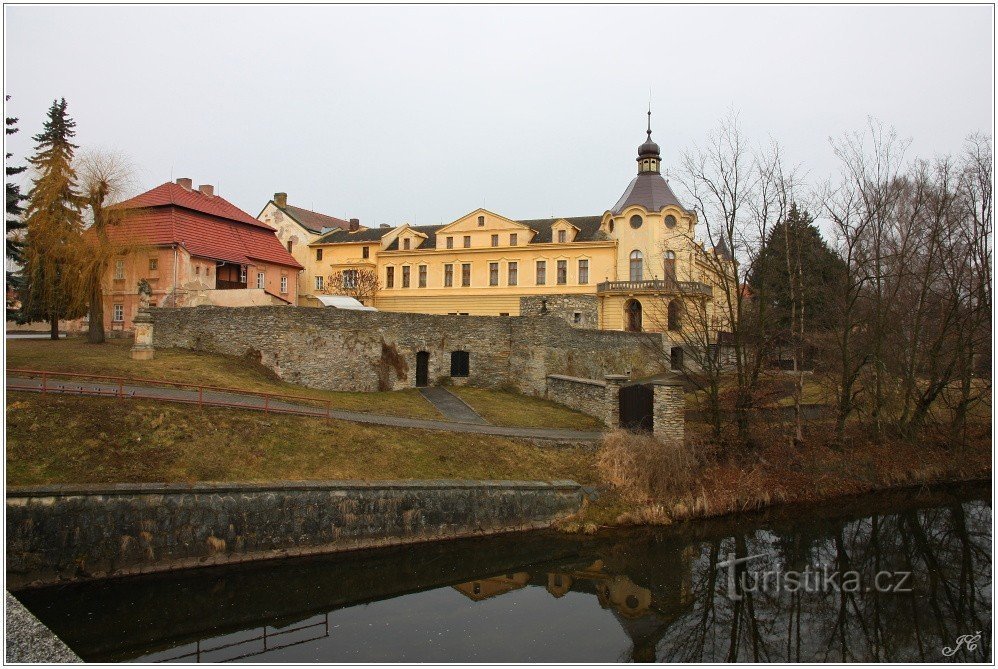 3-Božena Němcová Museum and Textile Museum from behind