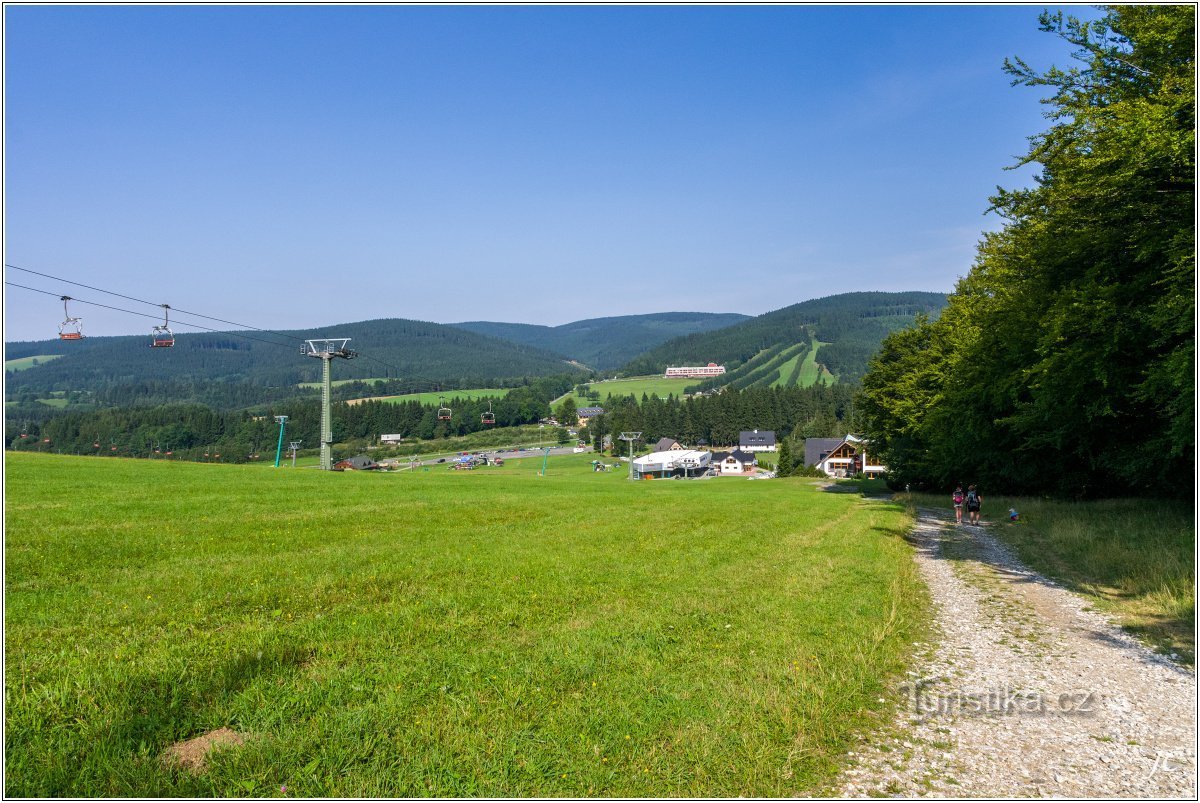 3-Blick vom Abhang des Rychlebské hory