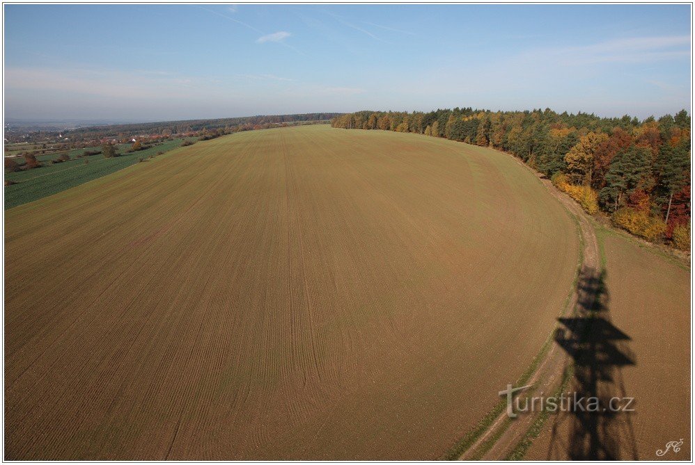 3-Blick vom Aussichtsturm in westlicher Richtung