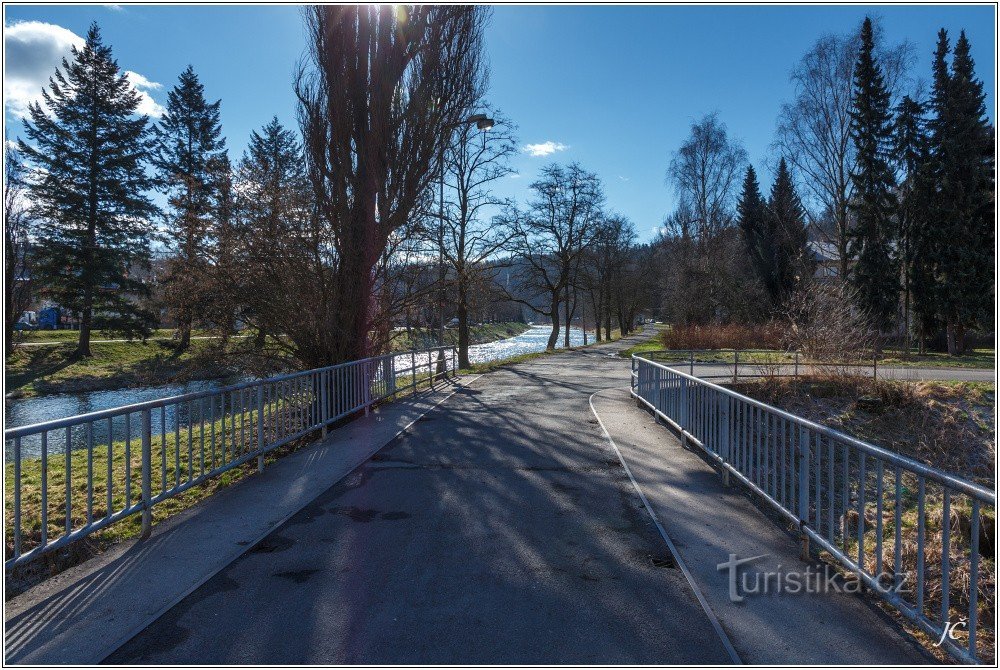 3-Semily, bei der Brücke