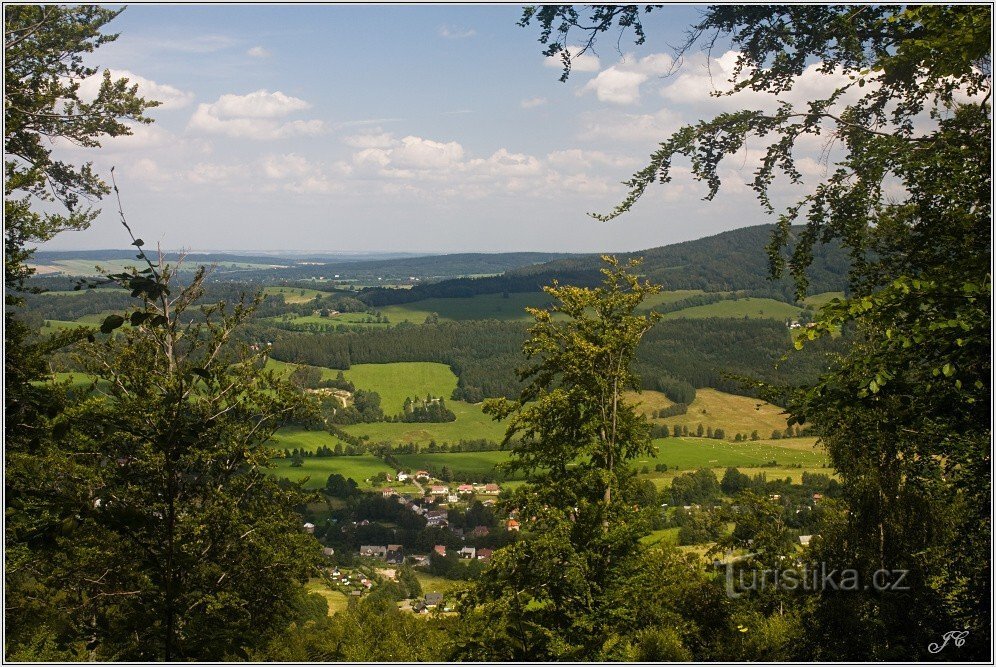 3-Vista desde la carretera a Orešník