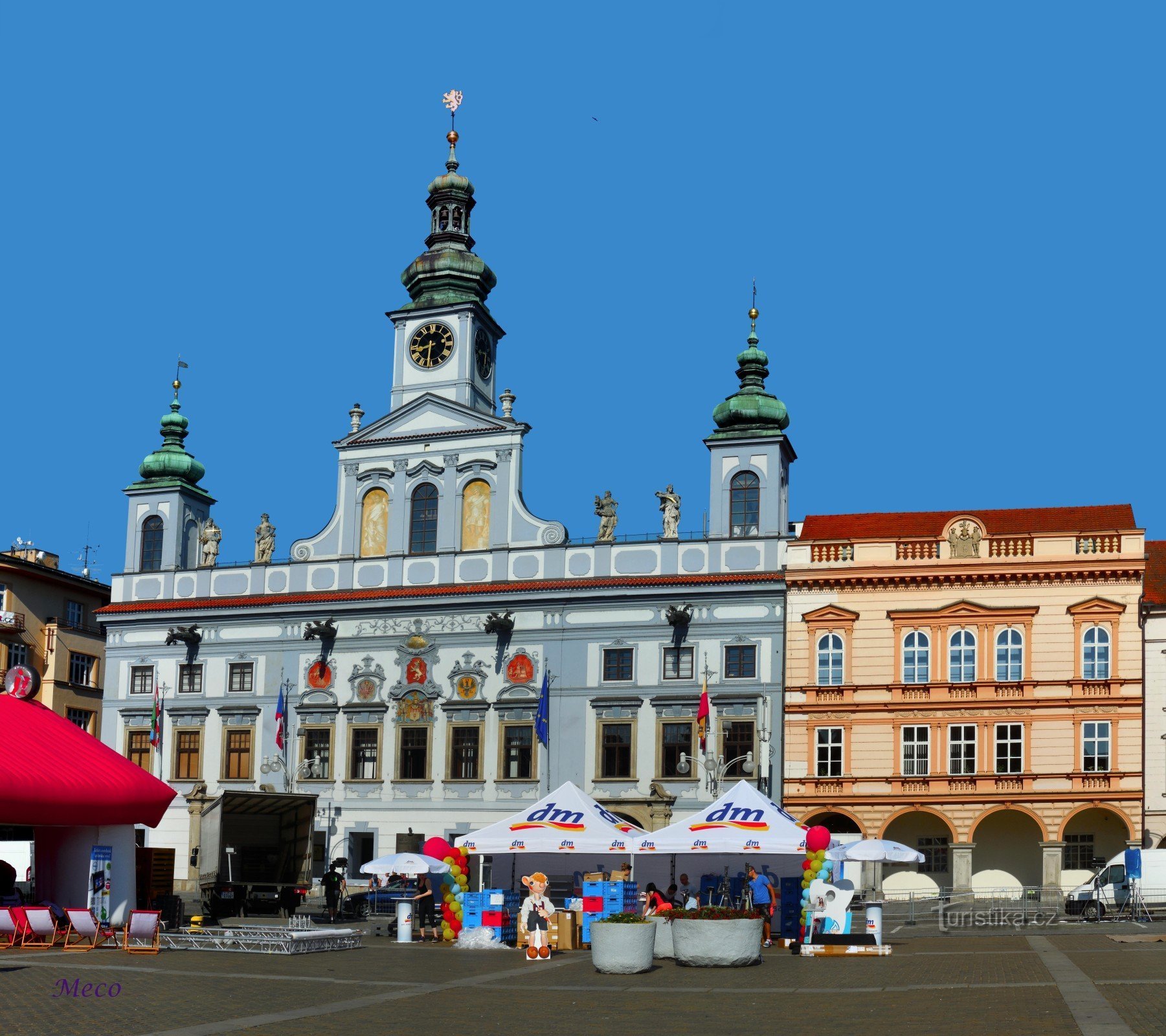 750 vuotta České Budějovicen kaupungista