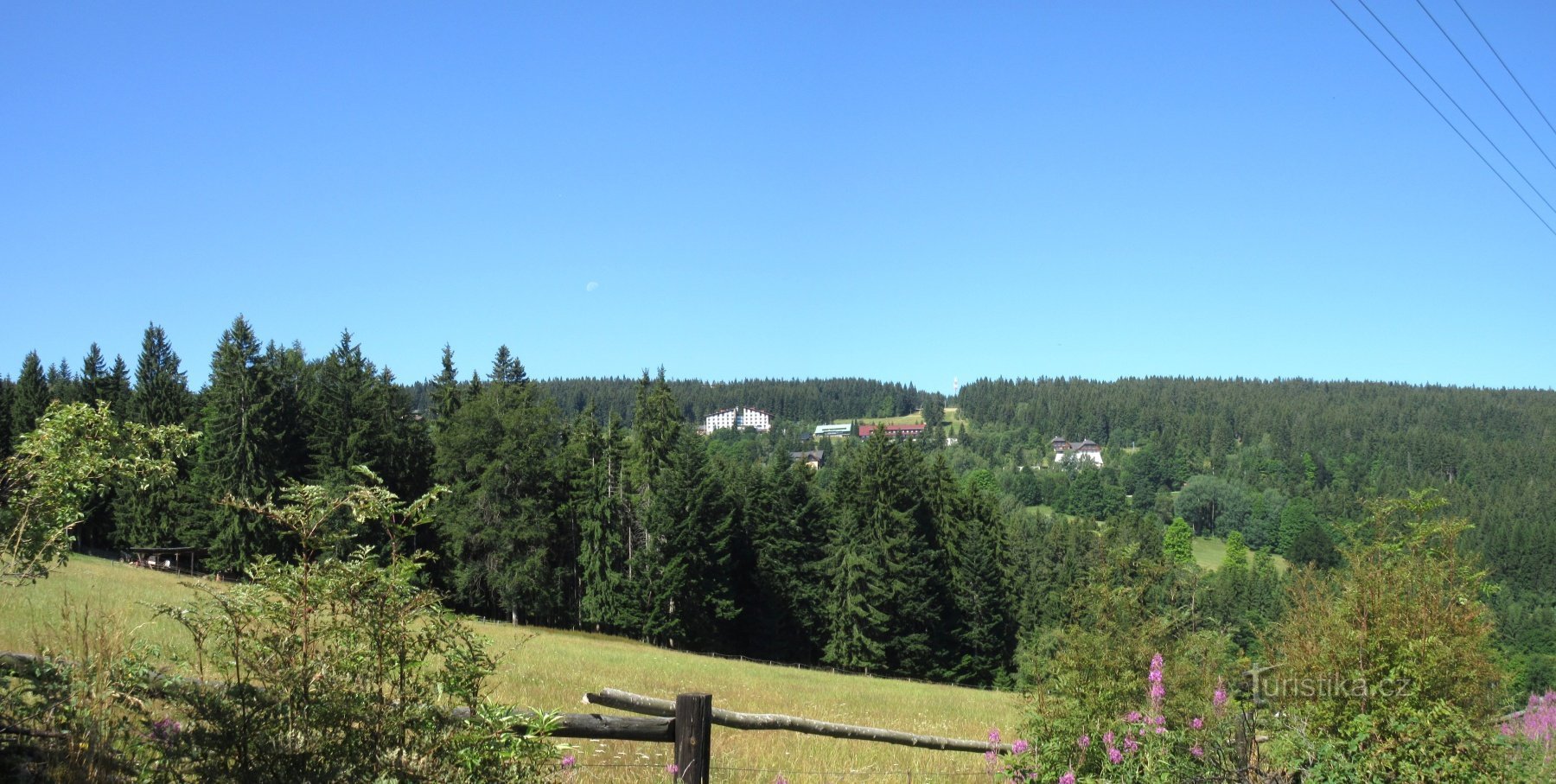 und wir genießen die Aussicht