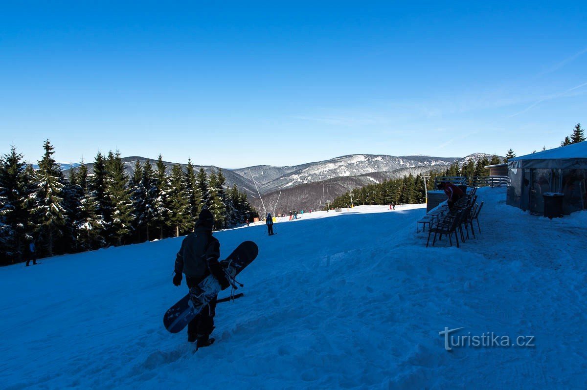 En een skipiste