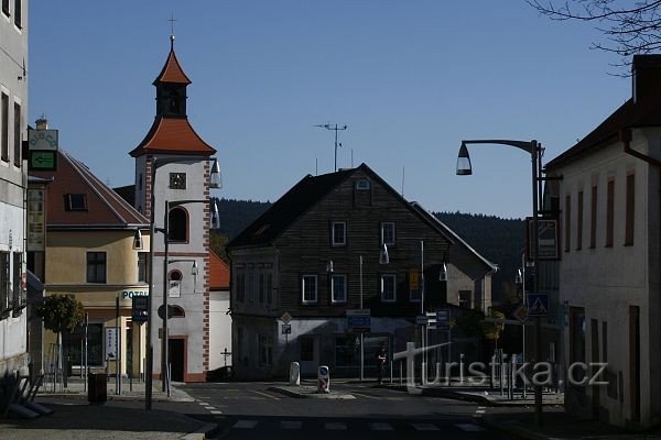 Abertamy - Crkva četrnaest svetih pomoćnika