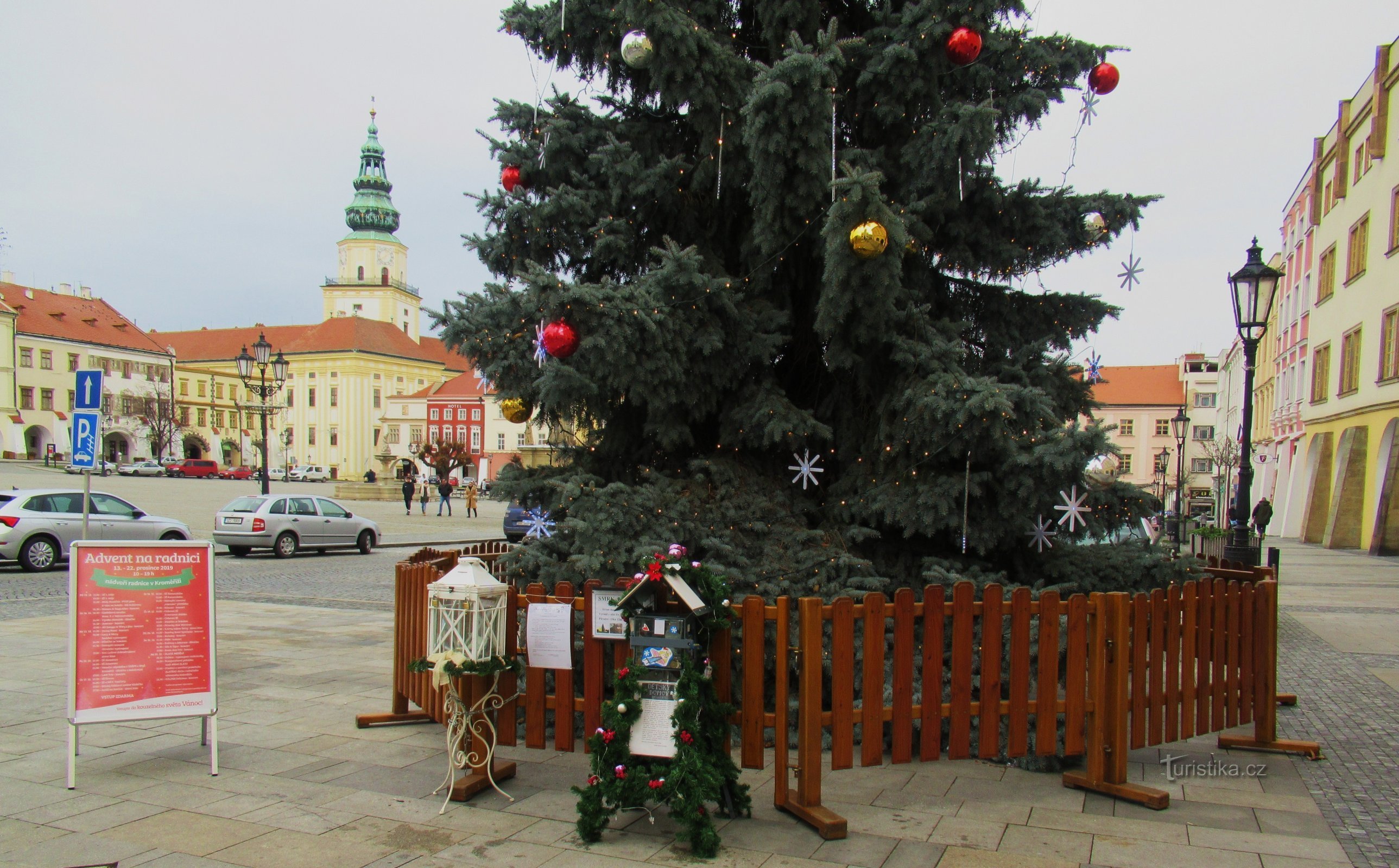 Adventsvandring gennem byen Kroměříž