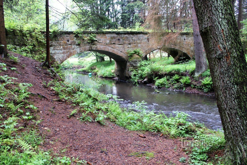 Aquädukt bei Dolní Chřibská