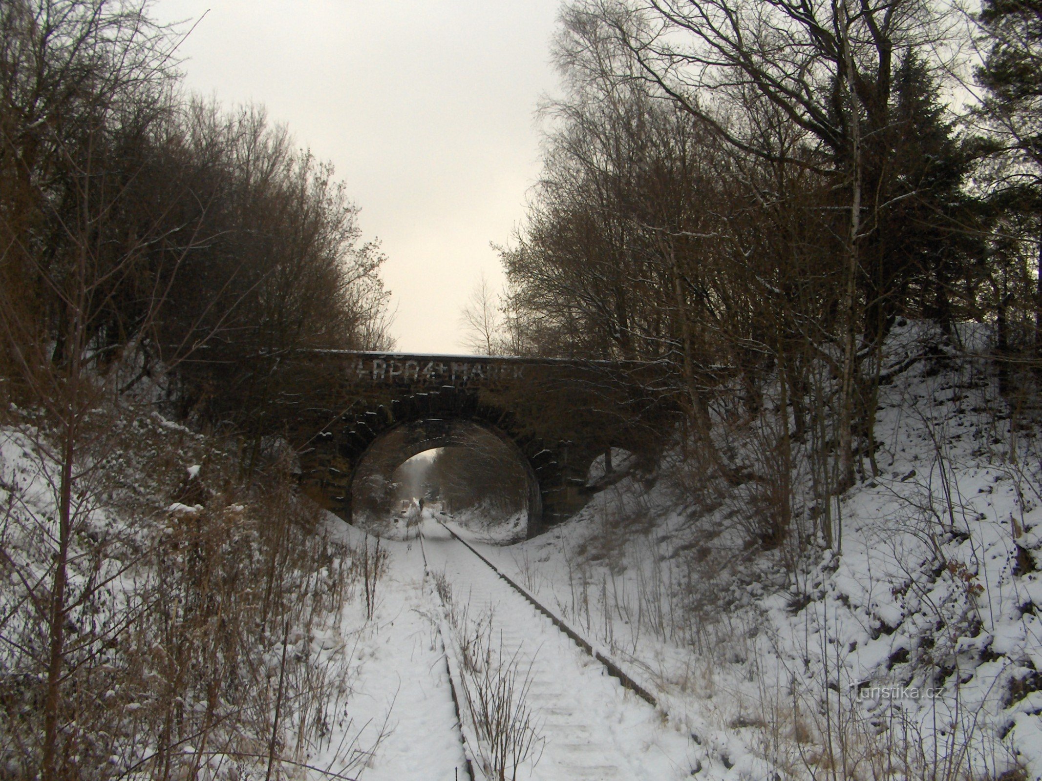 Aqueduct in Krupka.