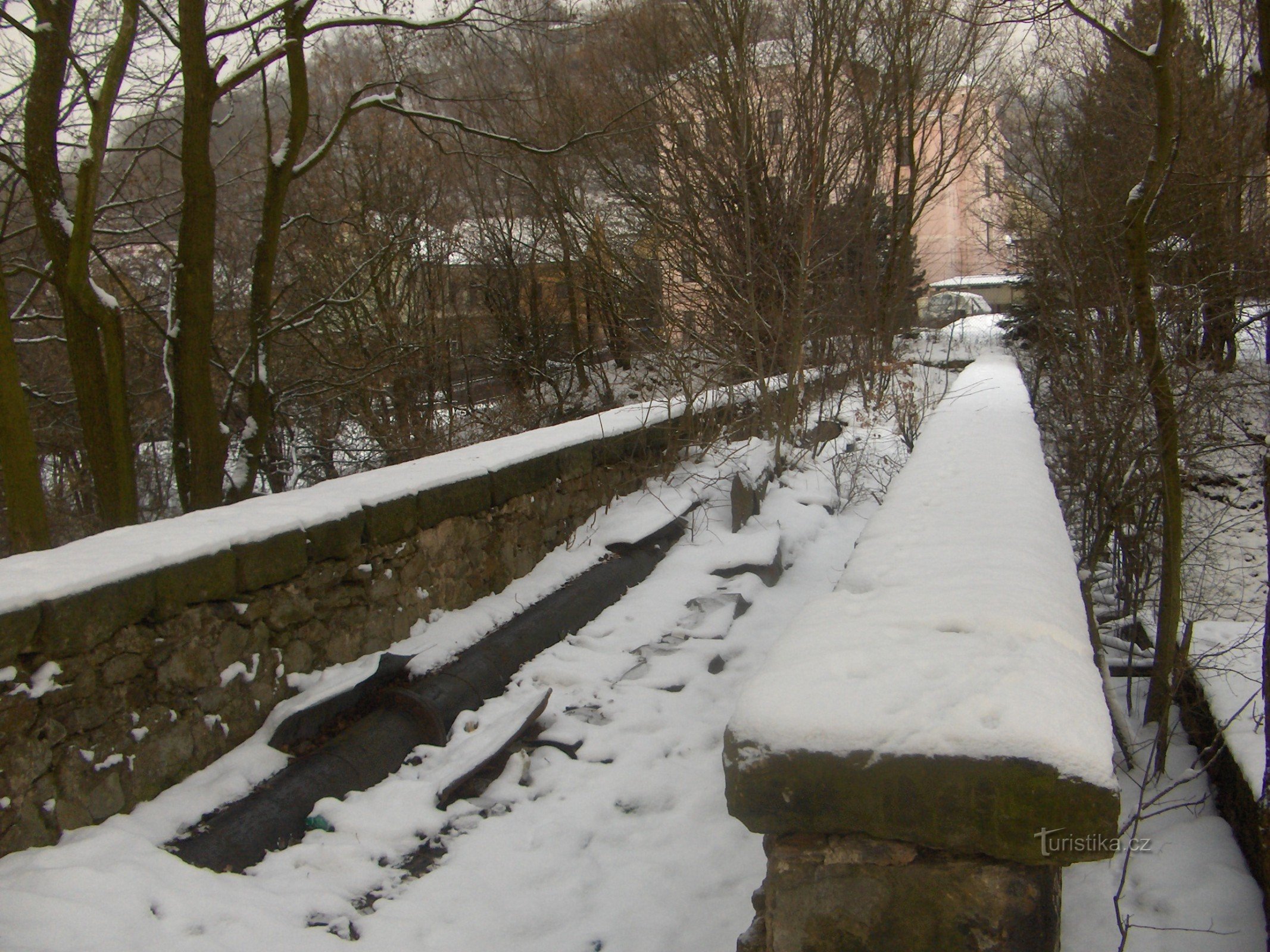 Aqueduct in Krupka.