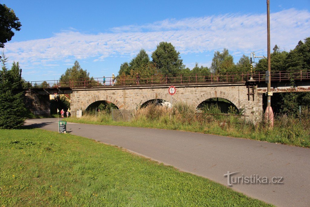 Alber, spoorbrug