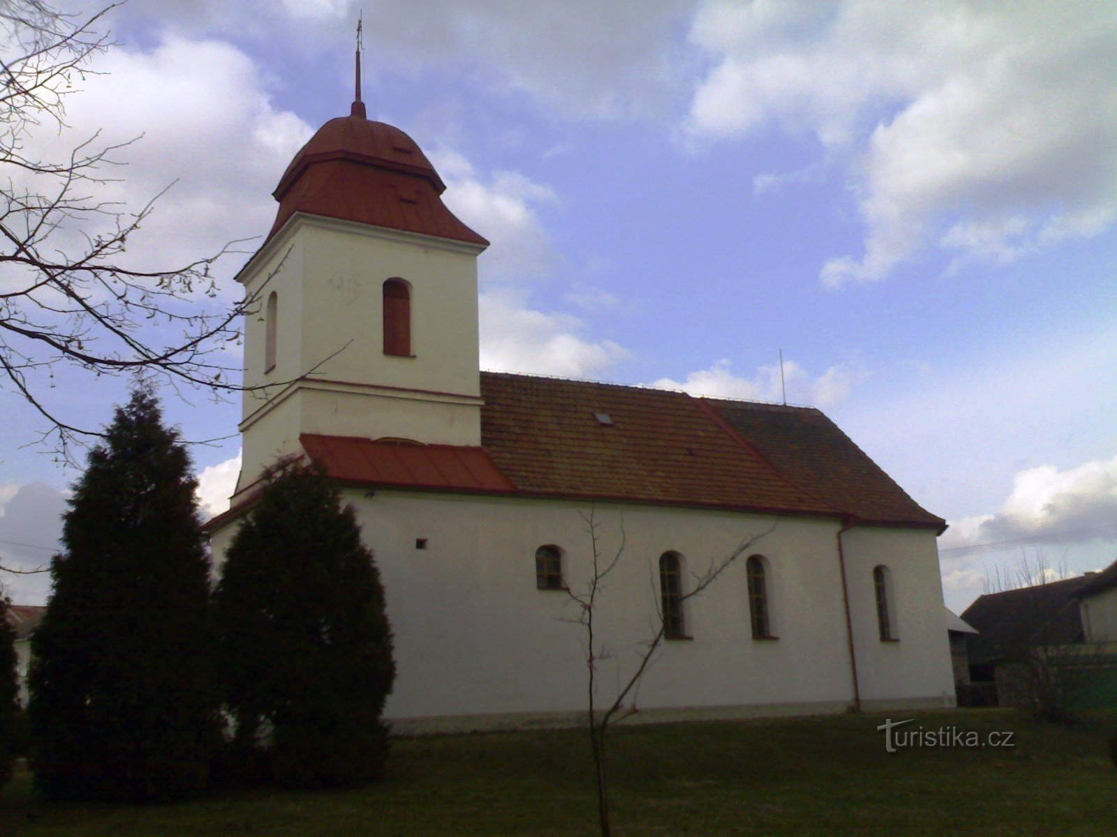 Albrechtice nad Orlicí - Szent István-templom. Keresztelő János