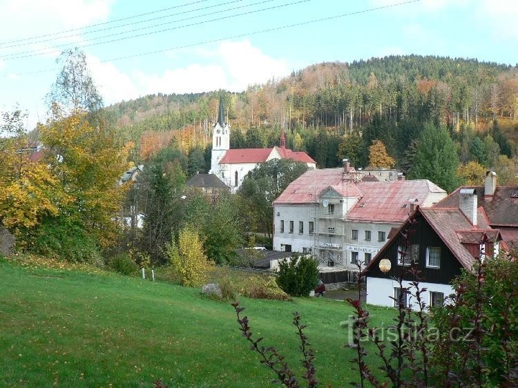 Альбрехтіце в Ярішецькому річці