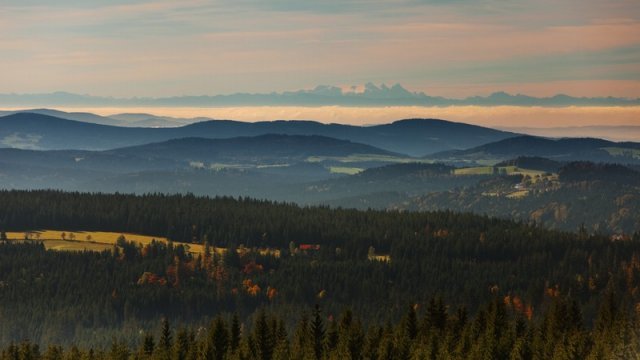 Widok alpejski