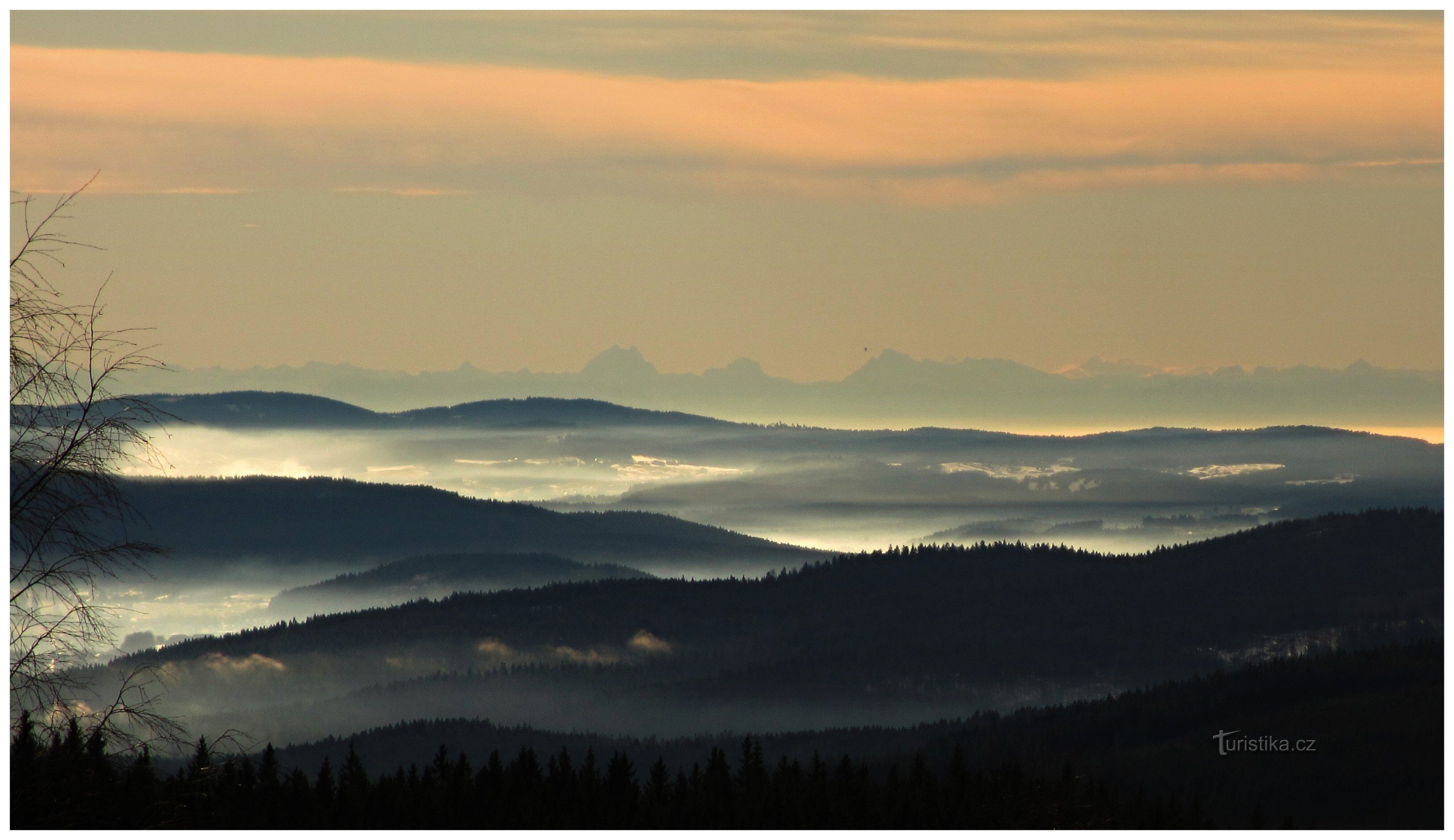 Alps from Šumava