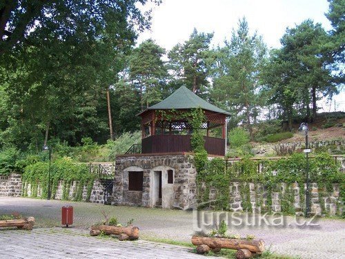 Gazebo en el Shepherd's Wall