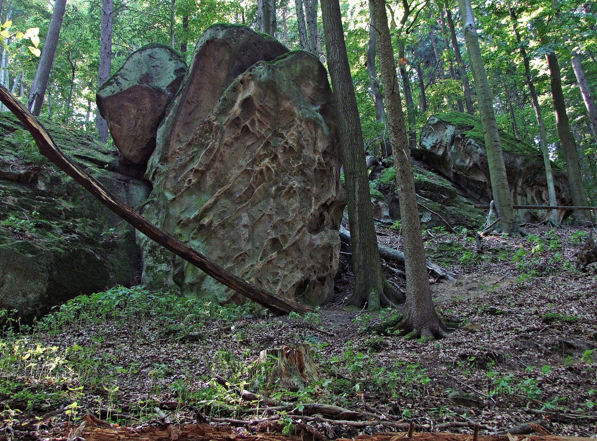 Anabasis according to Švejko... or from Huštěnovice via Vlčí jámy to Halenkovice