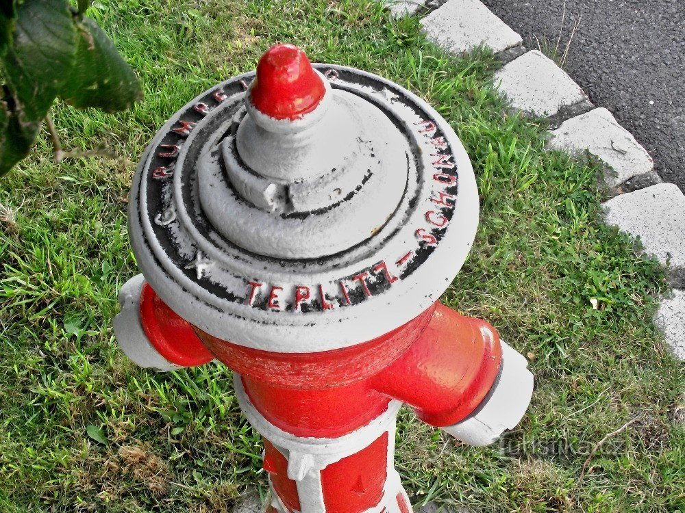 Andělská Hora – zgodovinski požarni hidrant