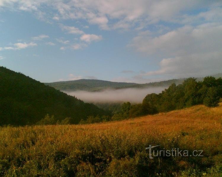 Andělská Hora: Vue d'Andělská Hora depuis l'église. Jean Bouda