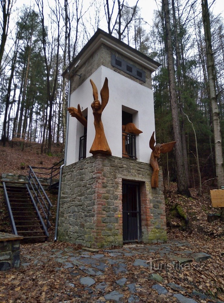 Estación transformadora de Andělská - diciembre de 2019