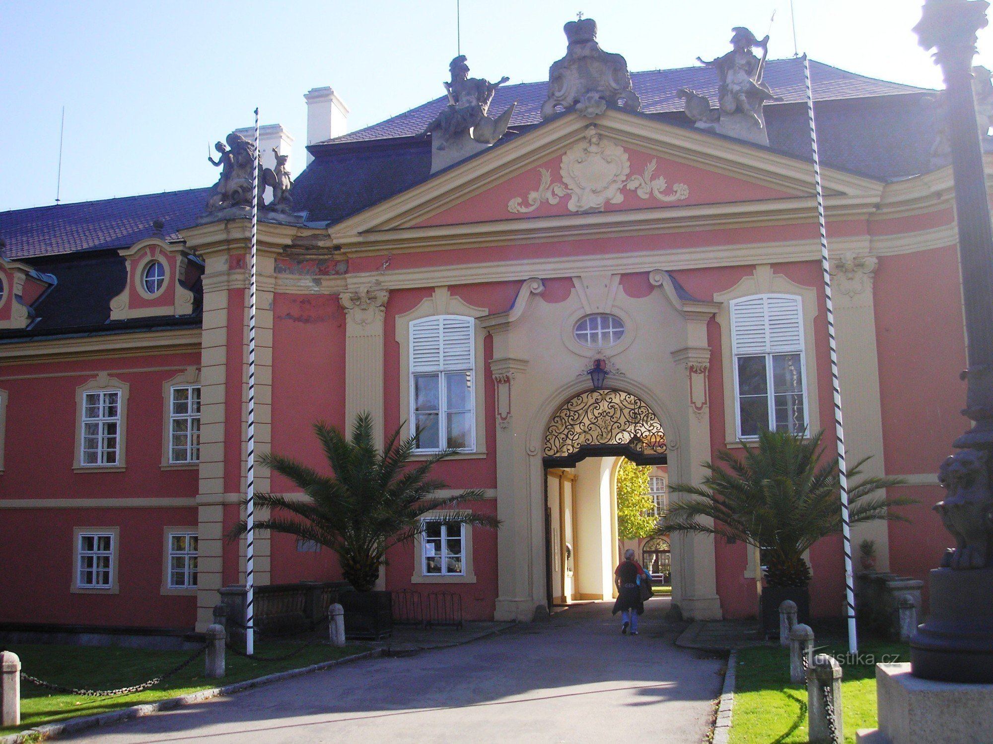 Anglický park v Dobříši