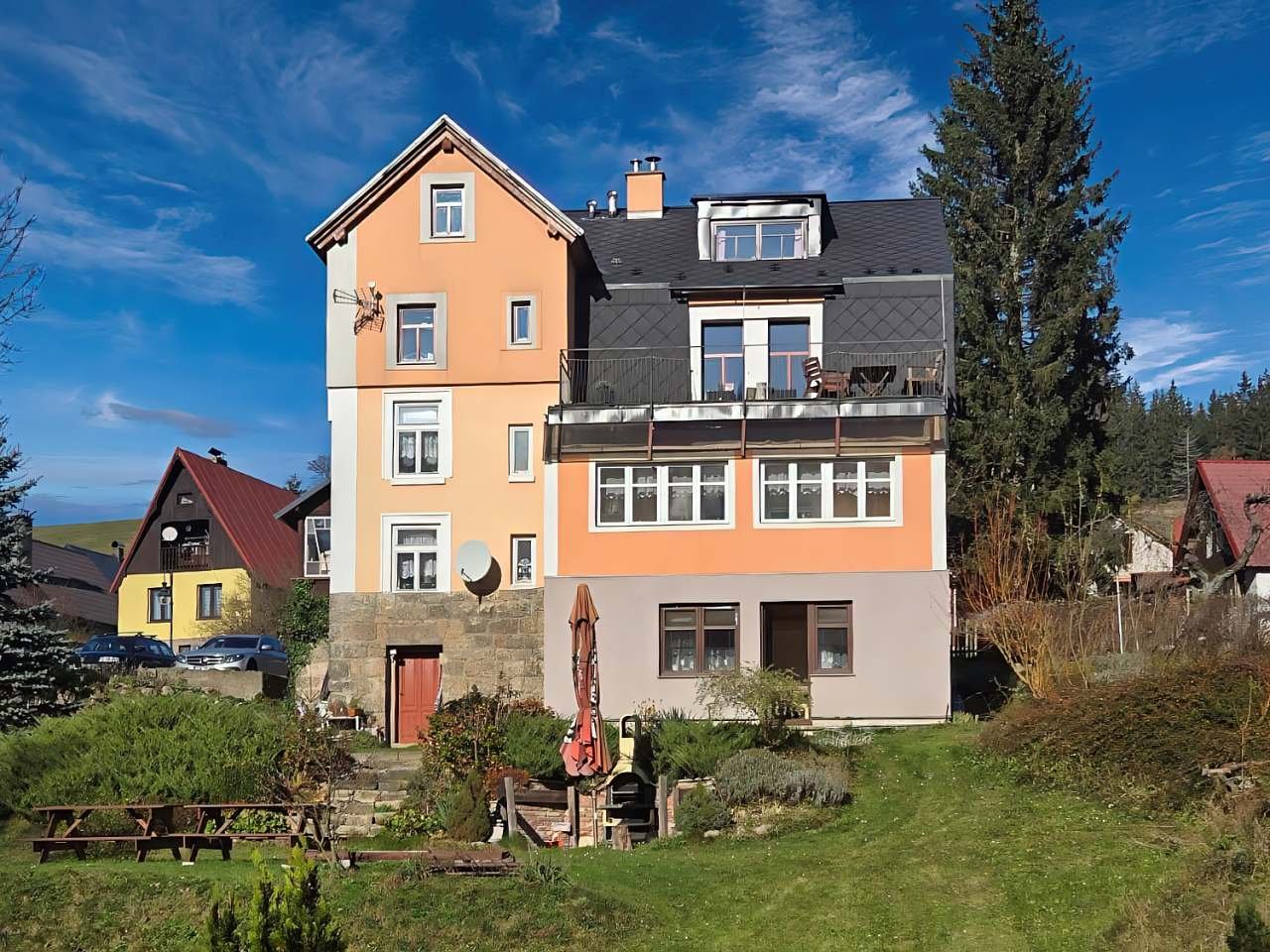 Apartmán u sjezdovky Tanvaldský Špičák