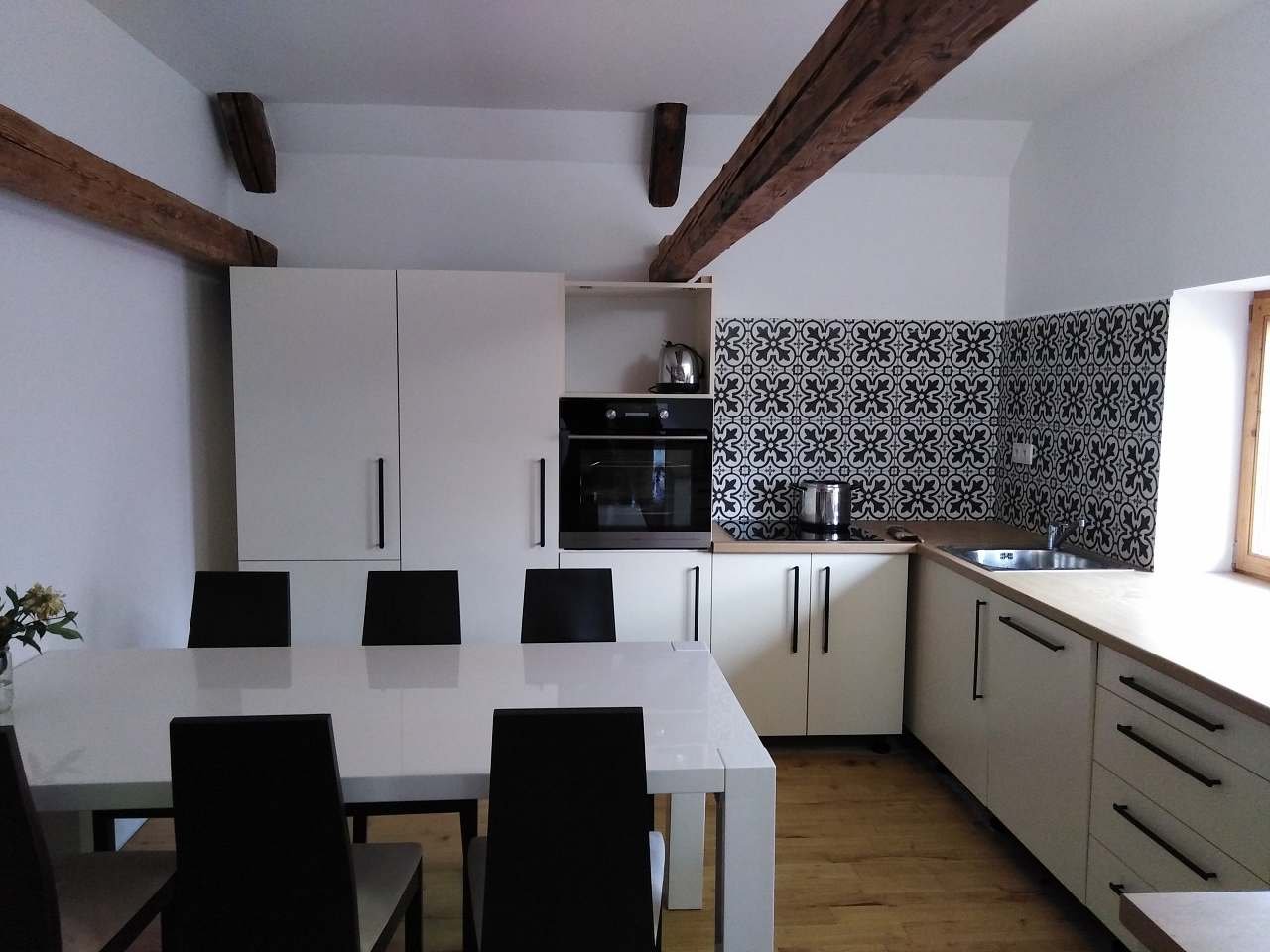 Apartamento no sótão - cozinha