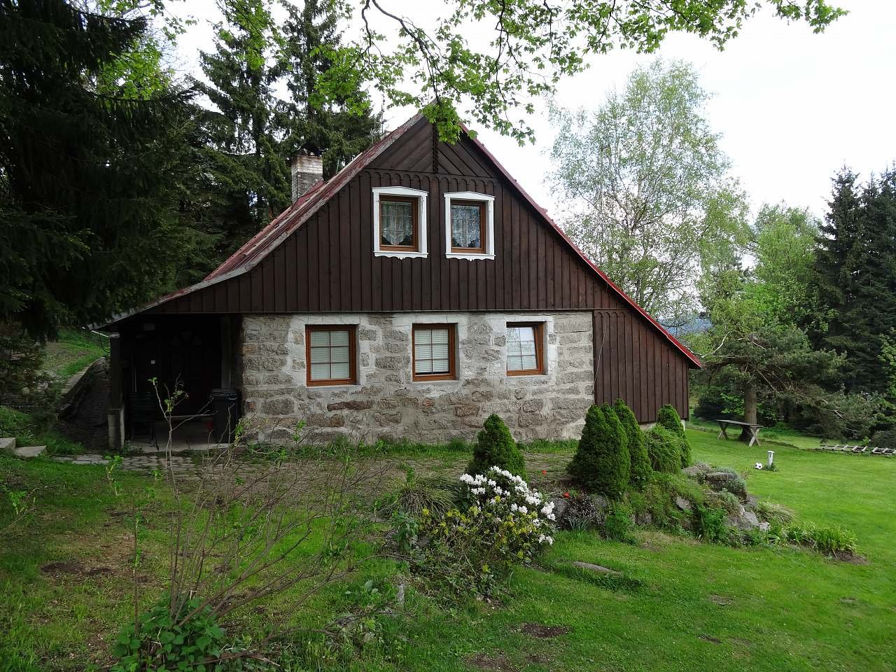 Apartmány Bedřichov Letní pohled