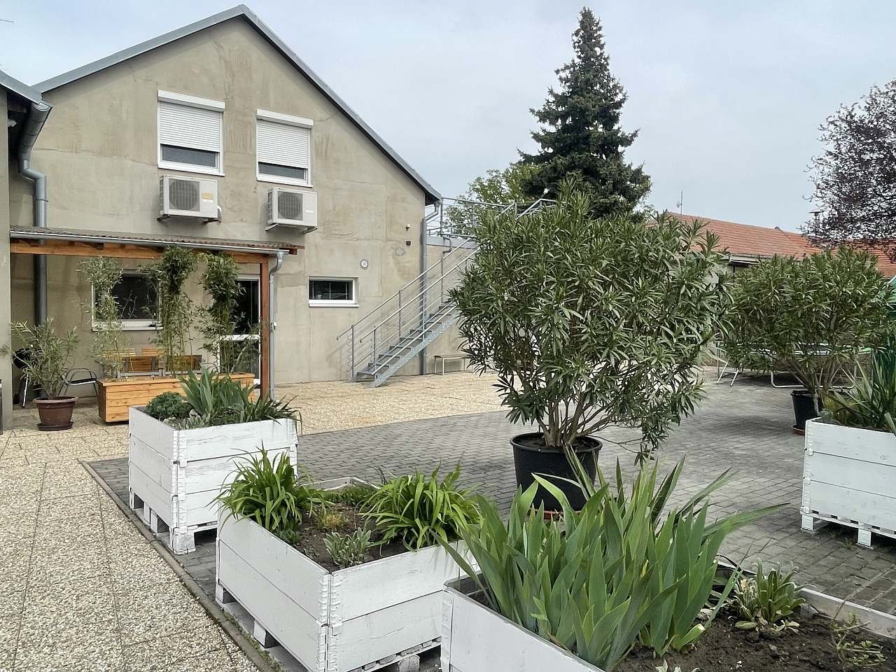 Apartmány Bella Moravia_dvůr