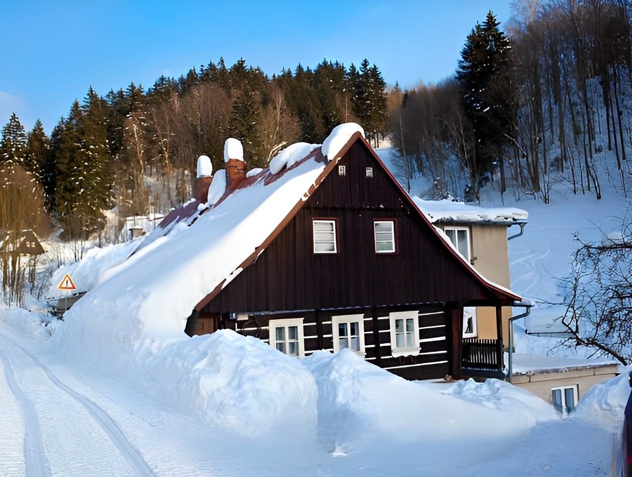 Apartmány Krause v zimě