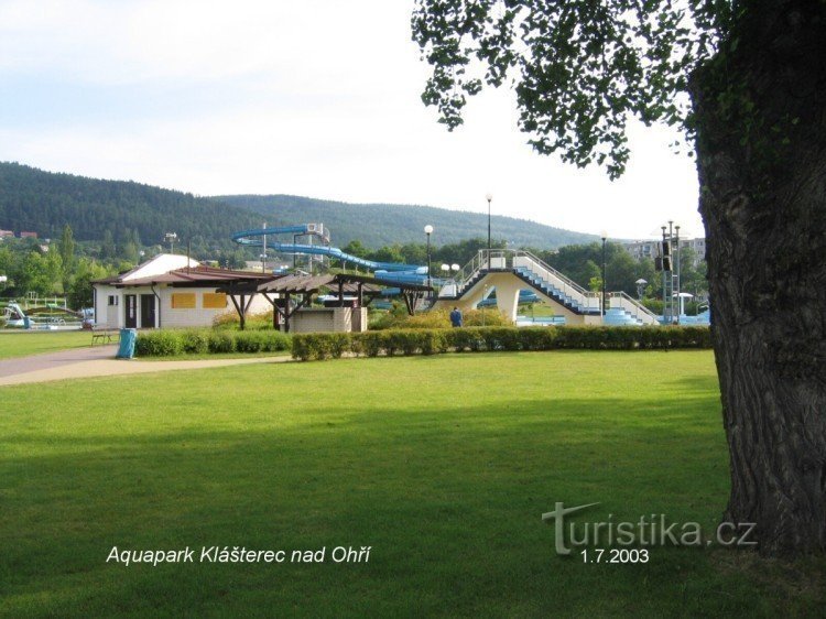 Aquapark in Klášterec