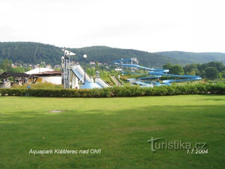 Aquapark in Klášterec