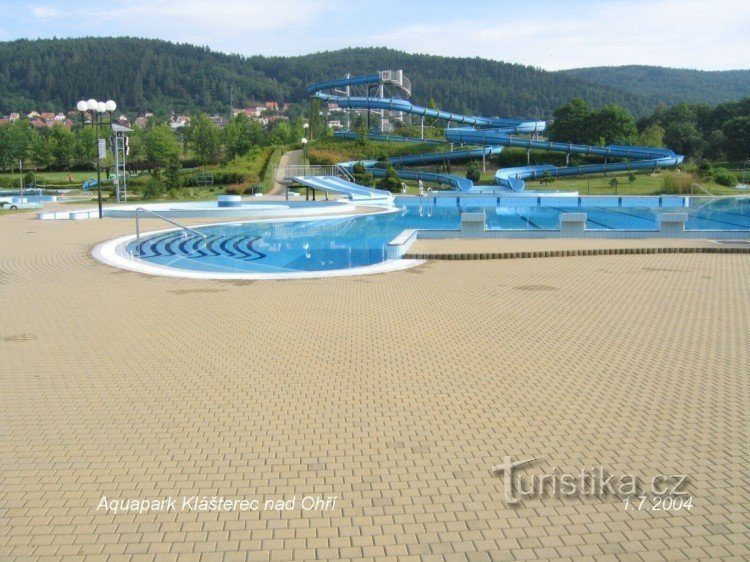 Aquapark in Klášterec