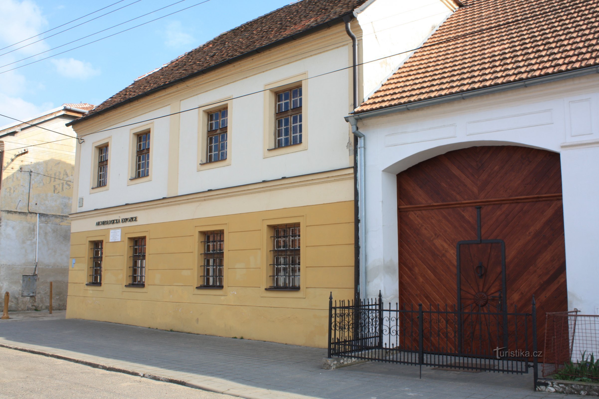 Archeologische expositie in Dolní Věstonice
