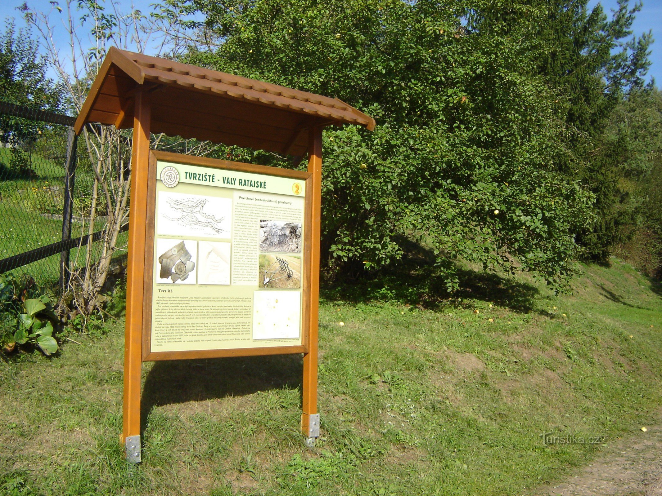 Archäologischer Pfad - zweite Station