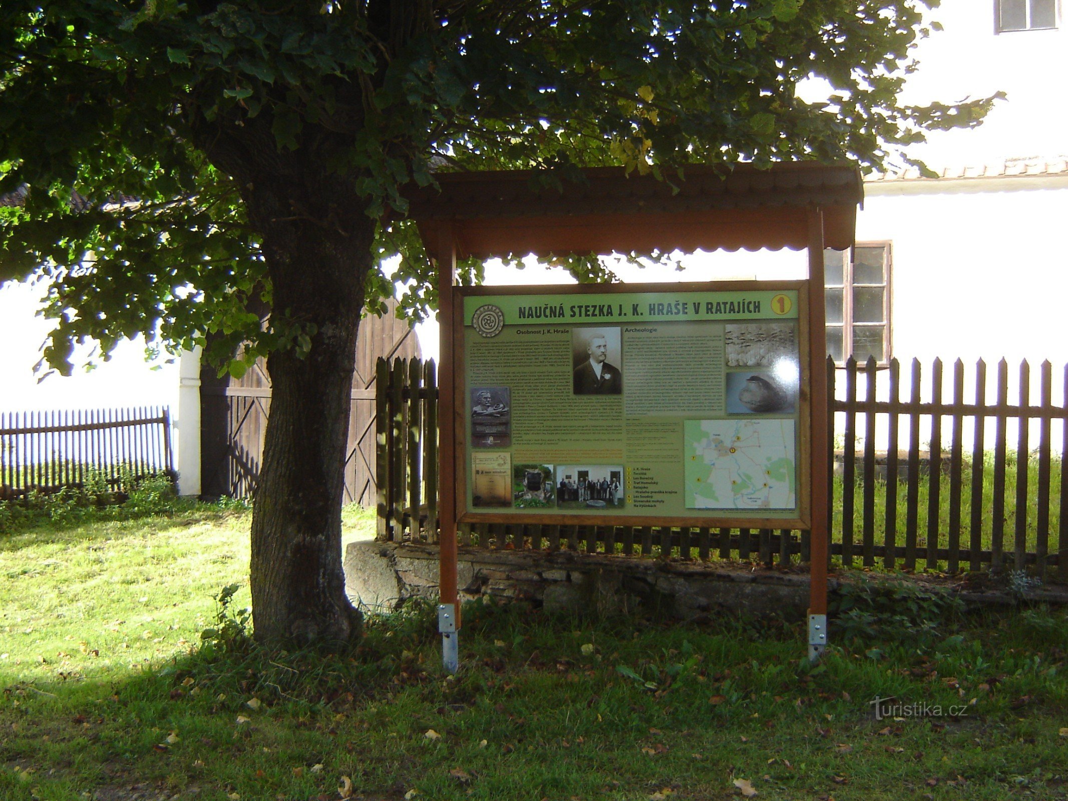 Archäologischer Lehrpfad - erste Station