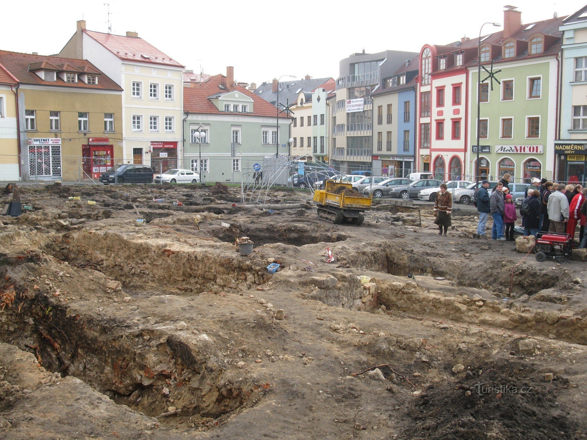 Régészeti leletek Mladá Boleslavban